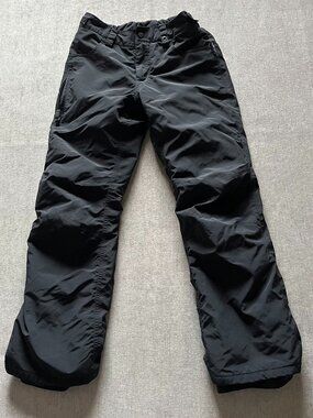 Burton Snow Pants Youth Size Large US 12 Black Insulated Snowboard Ski Winter